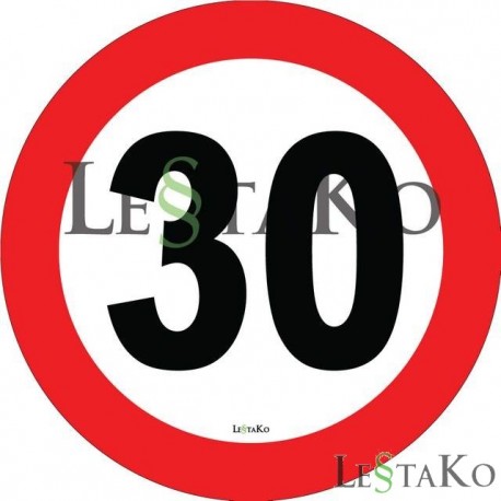 Hitrostna nalepka 20 Km/h
