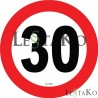 Hitrostna nalepka 20 Km/h Hitrostna nalepka 20 Km/h