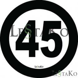 Hitrostna nalepka 40 Km/h 15 x15 cm
