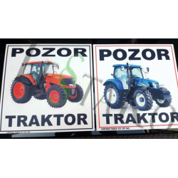 🚜 Opozorilna tabla z...