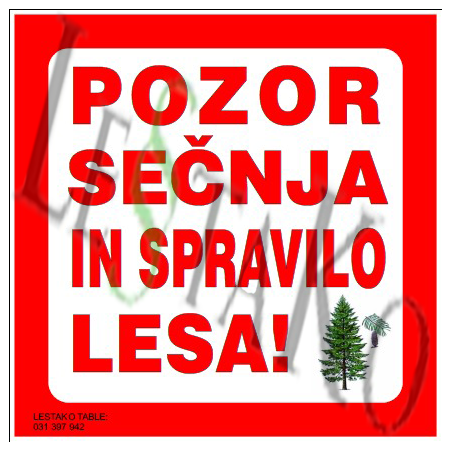 🪓 WARNING: LOGGING AND TIMBER EXTRACTION AREA