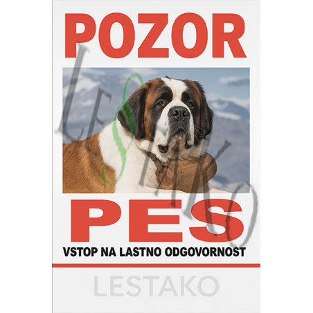 🐕Bernardinec Big edition 30x40cm 🐕Bernardinec Big edition 30x40cm