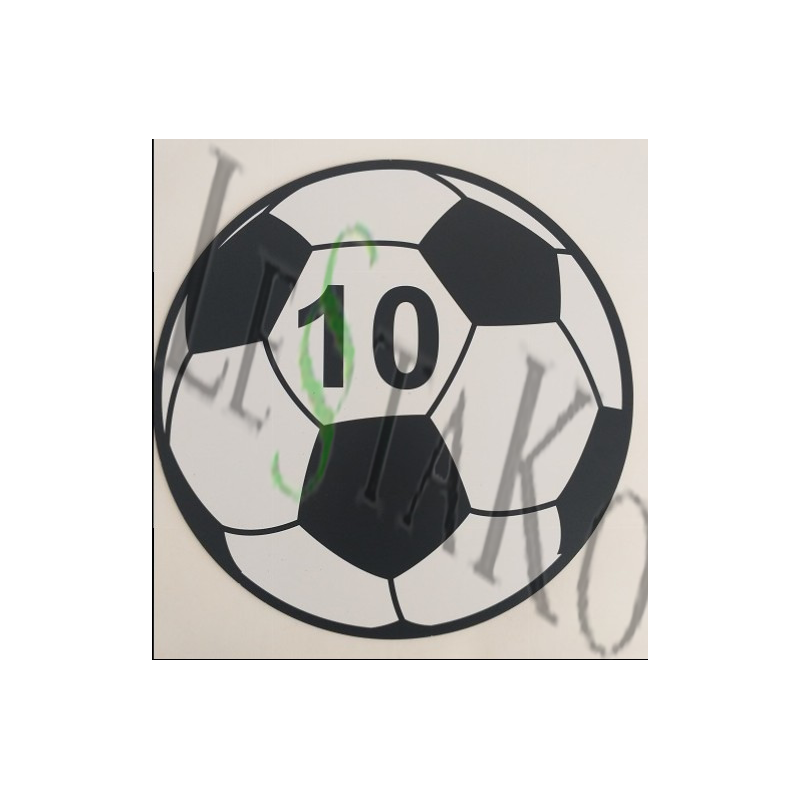 ⚽ Nogometna žoga. 🛡️ Kovinska fi 35cm kovinska