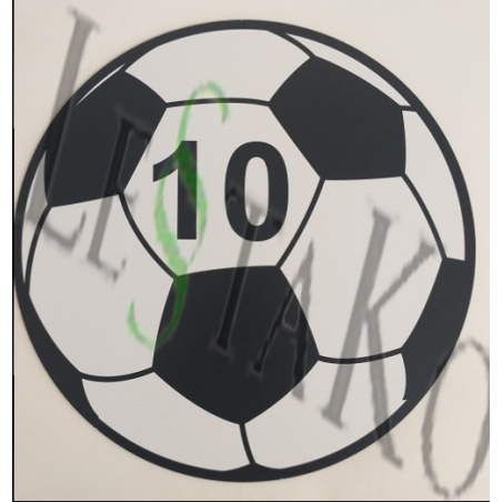 ⚽ Nogometna žoga. 🛡️ Kovinska fi 35cm kovinska