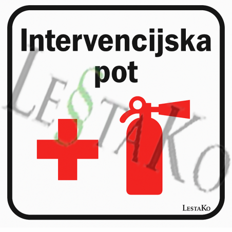 🚨 Emergency Path 40x40 Sticker. 🚑