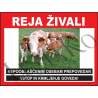 🚛Reja živali - tabla 22x30cm ali 30x40cm