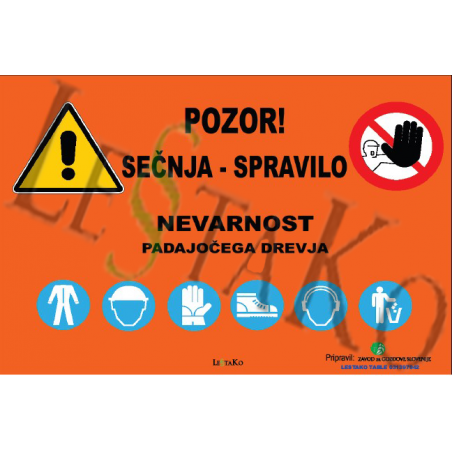 ⚠️ Caution – Timber Harvest / Logging 🚧 Metal Sign 60x40 cm